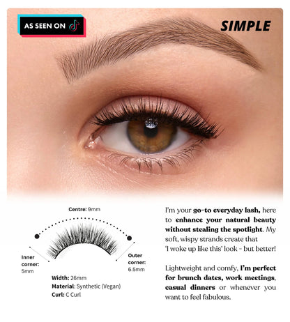 HelloBloom Magnetic eyelashes